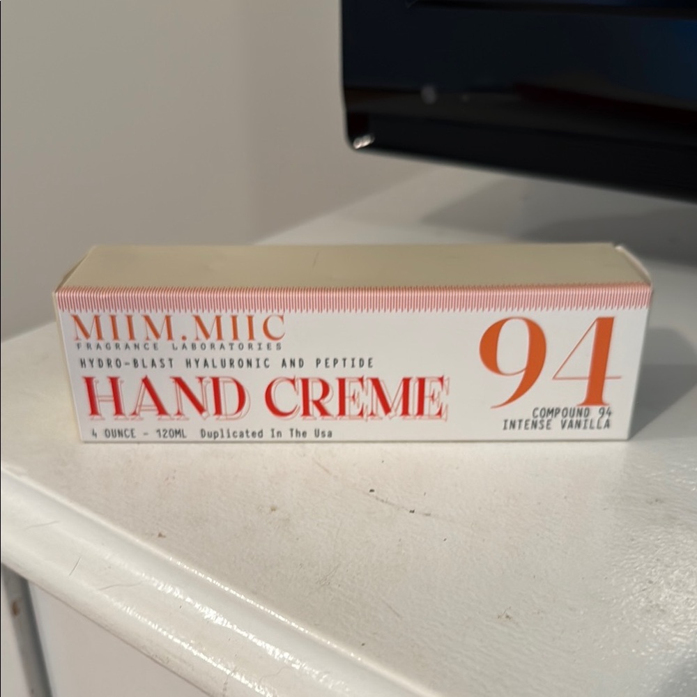 MIMI MIIC Hand Creme with Intense Vanilla
